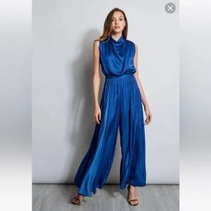 NWT Elie Tahari Whisper Wide Leg Jumpsuit